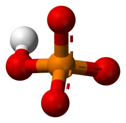 Estructura del fosfato monoácido