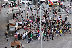 Asamblea Indignados en 2012