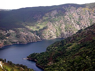 Embalse de Los Peares en España