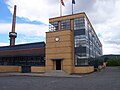 Fachada de la Fábrica Fagus