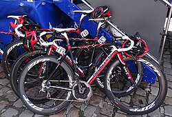 Bicicletas utilizadas por el equipo