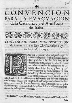 Convenio de evacuación de Cataluña