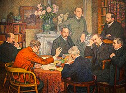 La Lecture de Théo van Rysselberghe