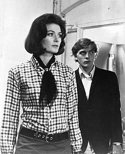 Vanessa Redgrave y David Hemmings en una escena de Blow-Up