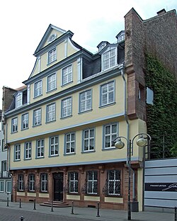 Casa natal de Goethe en Fráncfort