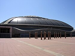 Palau Sant Jordi en el Anillo Olímpico de Montjuic.