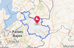 Mapa de la provincia de Overijssel