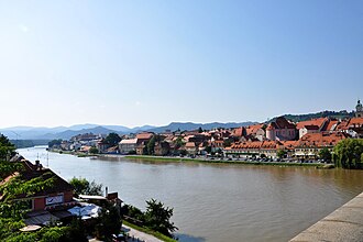 Vista de la ciudad de Maribor