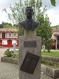 Homenaje de El Colombiano a su fundador, Francisco de Paula Pérez