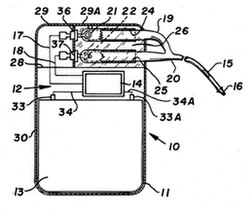 Primer marcapasos equipado con celda de yoduro de litio de Cardiac Pacemakers Inc. en 1972