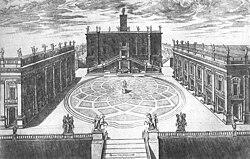 Grabado de Étienne Dupérac de 1569