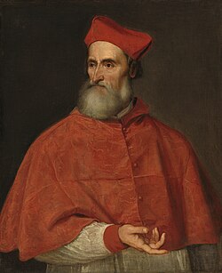 Retrato del cardenal Pietro Bembo pintado por Tiziano