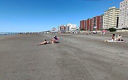 Playa de Mar de Ajó mirando hacia el sur