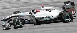 Michael Schumacher en su MGP W01