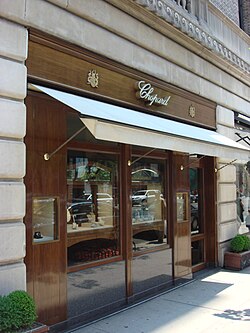 Boutique de Chopard en la Avenida Madison en Nueva York