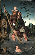 Lucas Cranach el Viejo, San Cristóbal