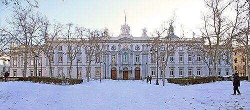 Sede del Tribunal Supremo en Madrid