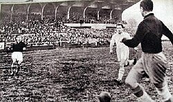 Partido histórico del Saint-Étienne en la temporada 1938/39