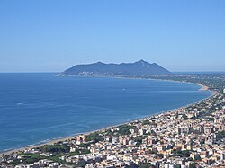 Vista panorámica de Terracina
