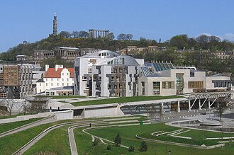 Parlamento Escocés en Edimburgo