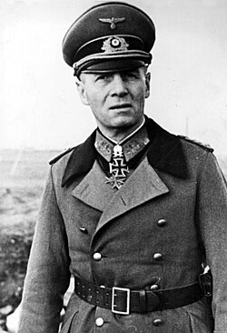 El mariscal de campo Erwin Rommel en 1943