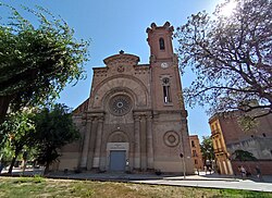 Vista general de la Iglesia de San Andrés de Palomar