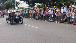 Ambiente de la Feria de las Flores en Medellín