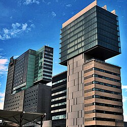 Perspectiva urbana del distrito 22@
