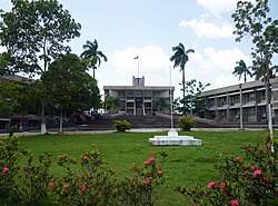 Edificio de la Asamblea Nacional de Belice en Belmopán