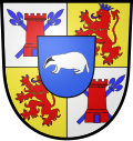 Representación heráldica del tejón