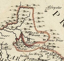 Mapa histórico de 1766