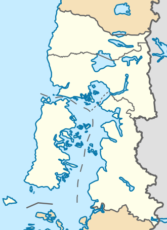 Mapa y ubicación geográfica del Volcán Osorno en la Región de Los Lagos