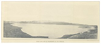 Lago Fontana, lugar de nacimiento del río Senguerr