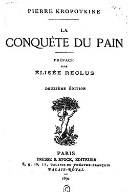 Portada de La conquista del pan