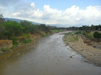 Paisaje del río Táchira