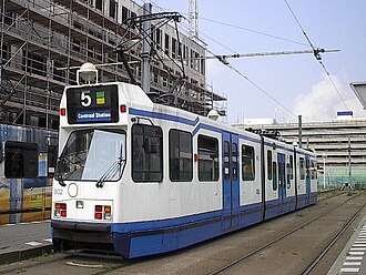 Línea de tranvía 5 en Amstelveen