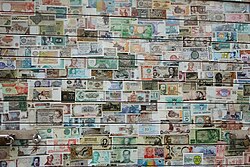 Billetes de diferentes naciones