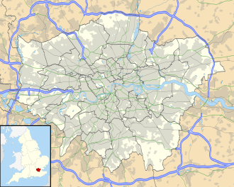 Mapa de ubicación del Guildhall