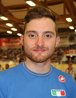 Simone Consonni en competición