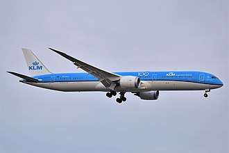 Un Boeing 787-10 de KLM Royal Dutch Airlines