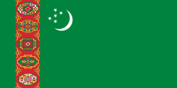 Bandera de Turkmenistán