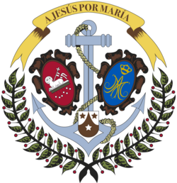 Escudo oficial de la Hermandad del Carmen Doloroso de Sevilla.