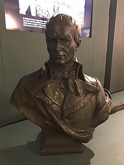 Busto de Camilo Torres en el Museo de la Independencia de Bogotá