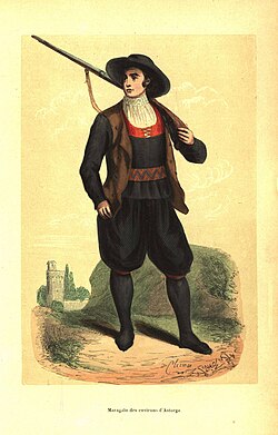 Ilustración de un maragato a mediados del siglo XIX
