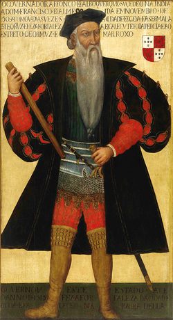 Retrato histórico de Alfonso de Alburquerque