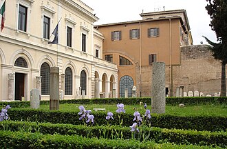 Exterior del Museo Nacional Romano en las Termas de Diocleciano