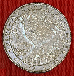 Moneda conmemorativa holandesa de 1604