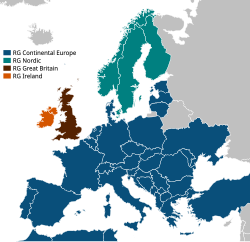 Red síncrona de Europa