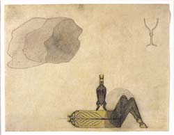 Obra Weltachse mit Haase de August Natterer de 1919