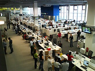 Redacción de EITB Media en Bilbao
